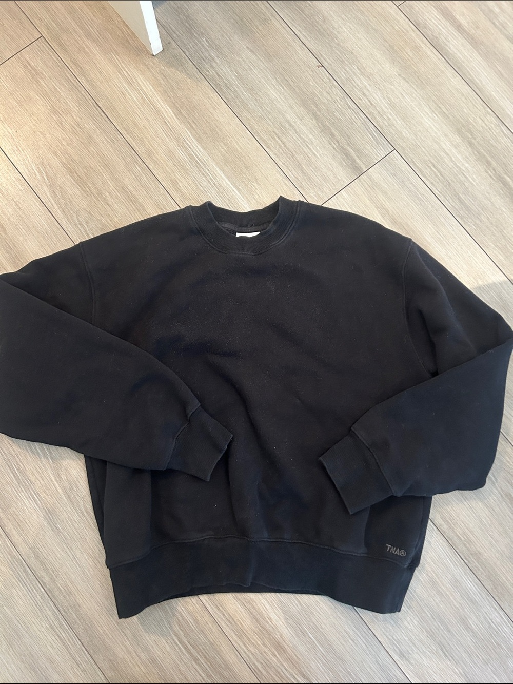 TNA Black Crewneck Sweatshirt